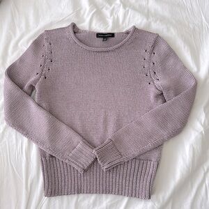 Banana Republic Metallic Crew Sweater - sz S - LIKE NEW